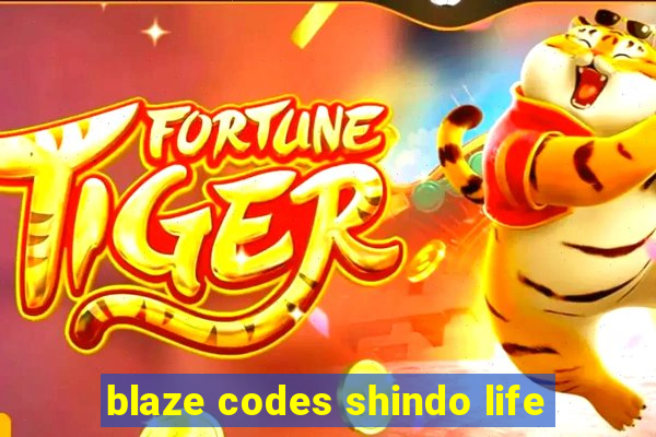 blaze codes shindo life